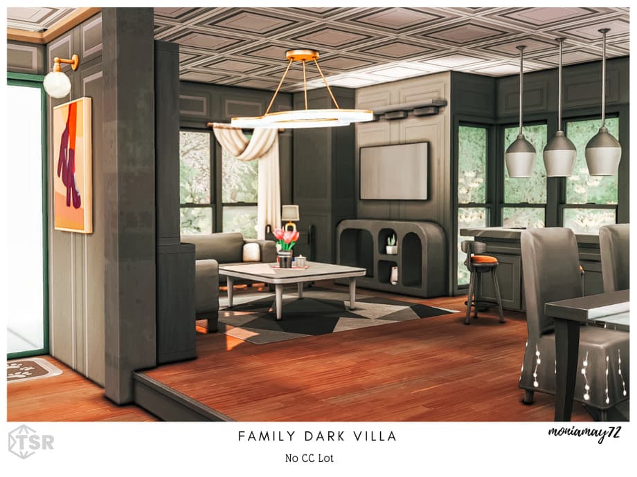 Галерея мода Вилла Family Dark Villa (no CC) #2